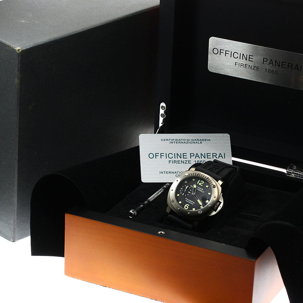 PANERAI Luminor Submersible PAM00025 Date Automatic Men's Watch_891018