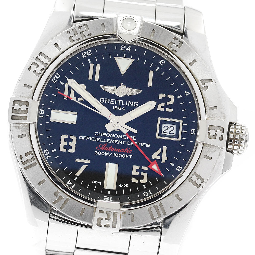 BREITLING Avenger II GMT A32390 Date black Dial Automatic Men's Watch_891020