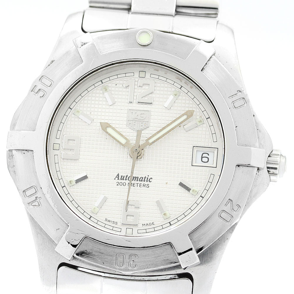 TAG HEUER Exclusive WN2110 Date Silver Dial Automatic Men's Watch_891058