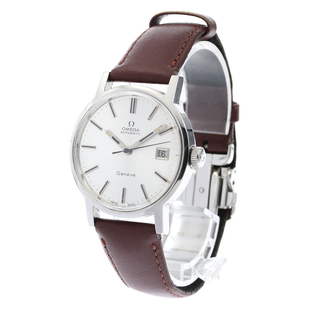 OMEGA Geneve 166.0098 Date Cal.1481 Silver Dial Automatic Men's Watch_891064