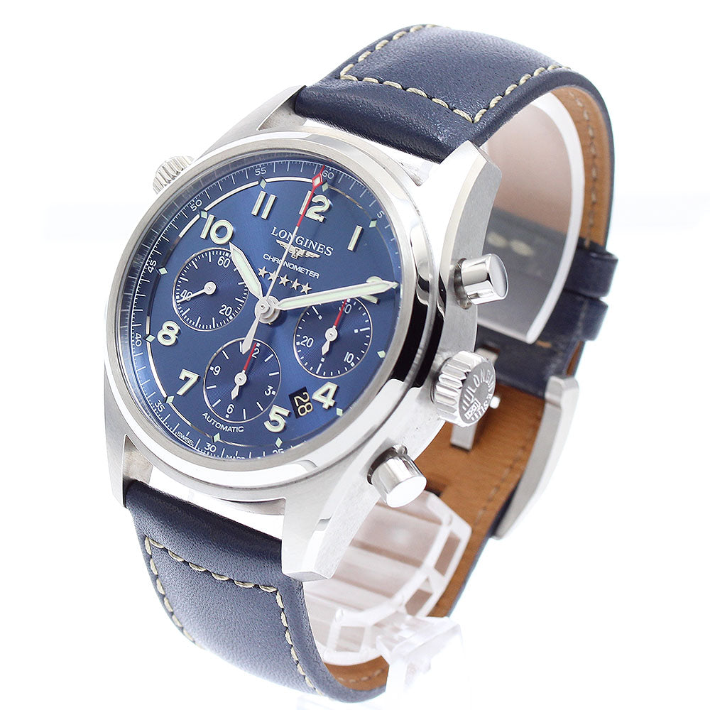 LONGINES Spirit L3.820.4 Chronograph blue Dial Automatic Men's Watch_891066