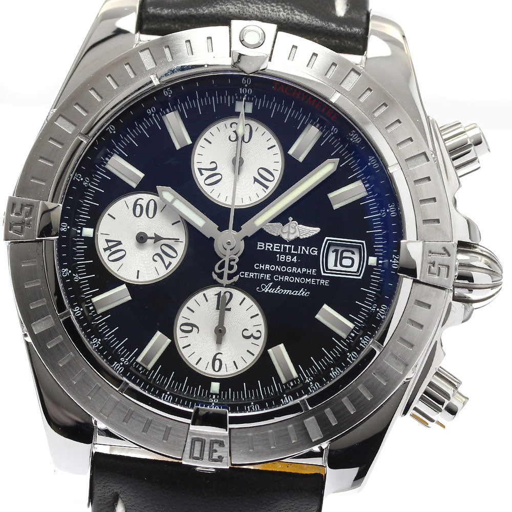 BREITLING Chronomat Evolution A13356 Chronograph Date Automatic Men's_891090