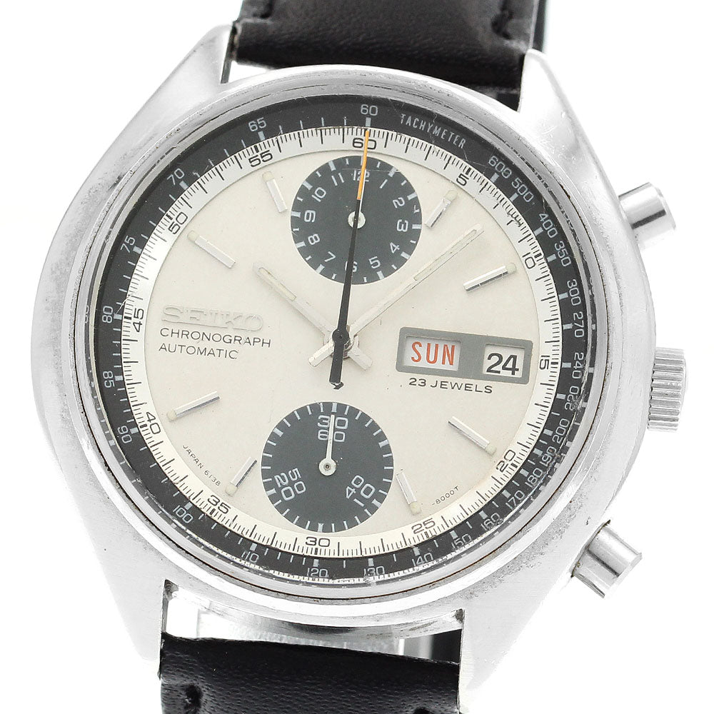 SEIKO 6138-8000 Chronograph Day-Date Cal.6138B Automatic Men's_891108