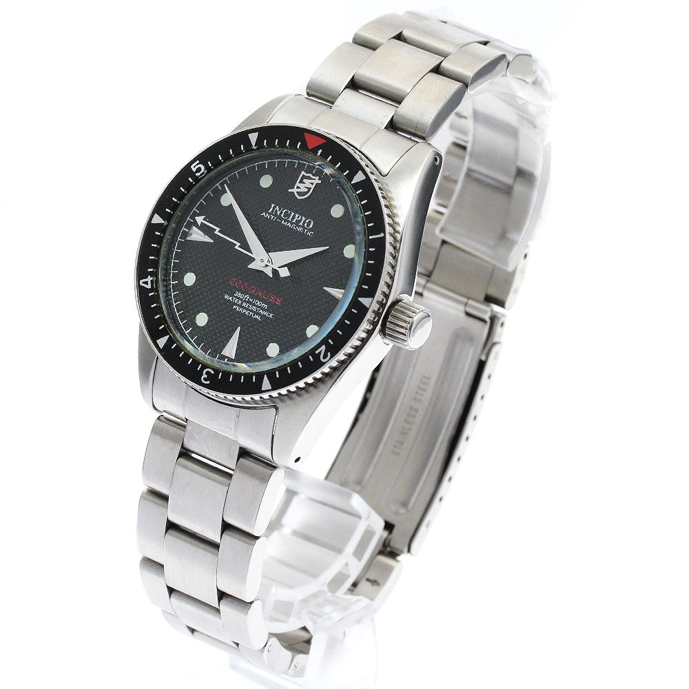 INCIPIO Incipio III 200 Gauss black Dial Automatic Men's Watch_891116