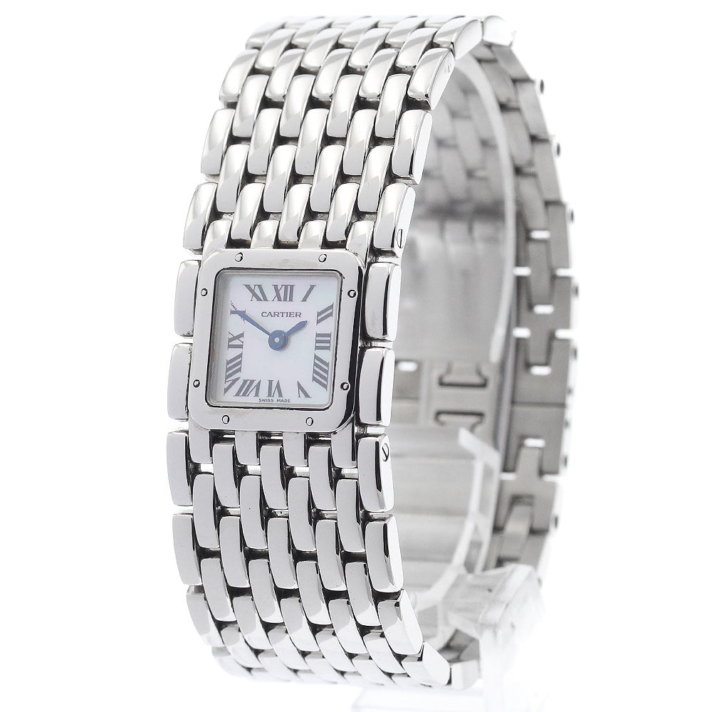 CARTIER Ruban LM W61001T9 White shell dial White shell Dial Quartz Ladies Watch_891149
