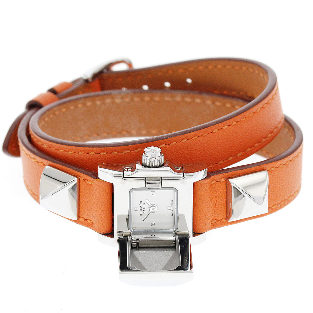 HERMES Medor ME2.110 Silver Dial Quartz Ladies Watch_891157