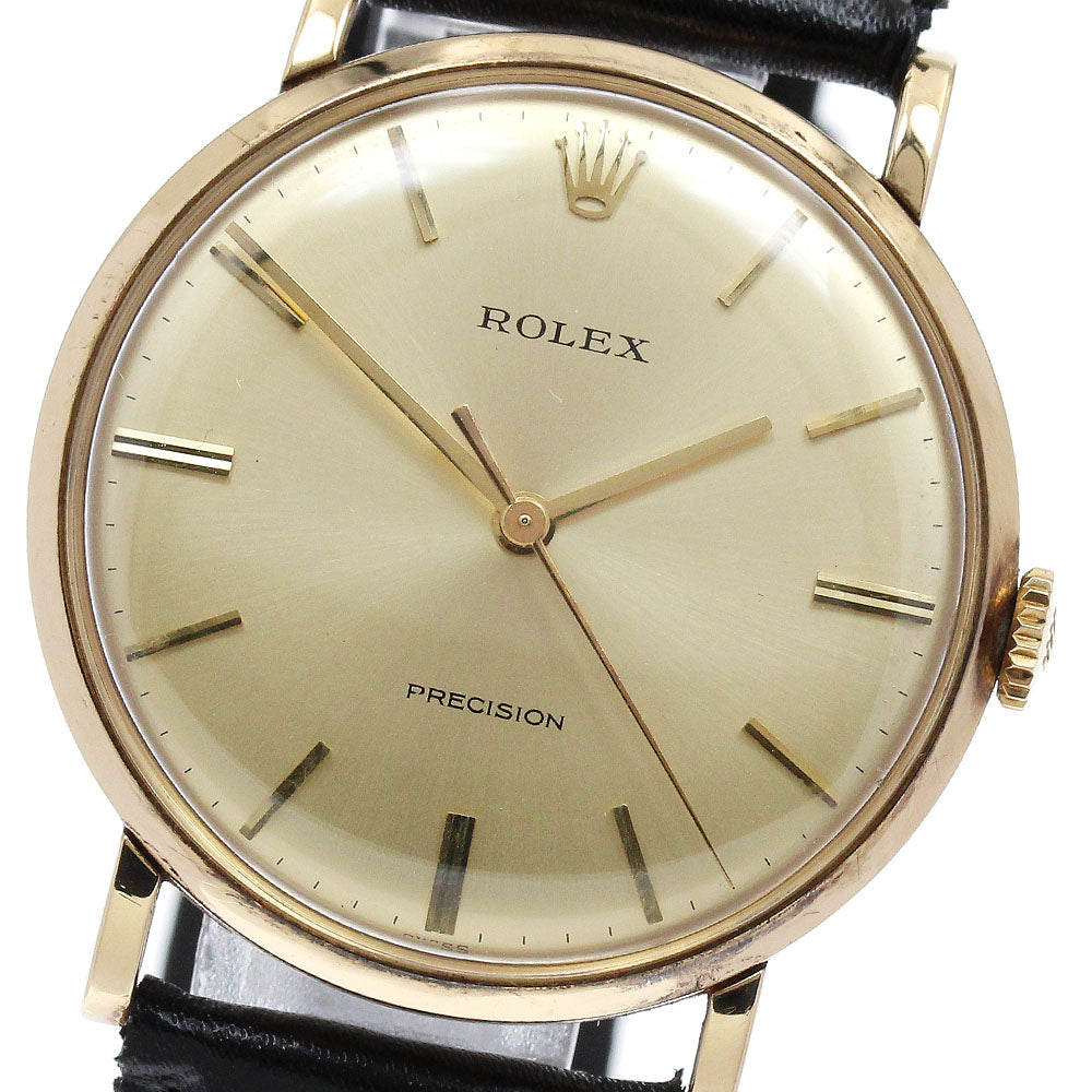 ROLEX Precision 9659J Cal.1225 K18YG gold Dial Hand Winding Boy's Watch_891176