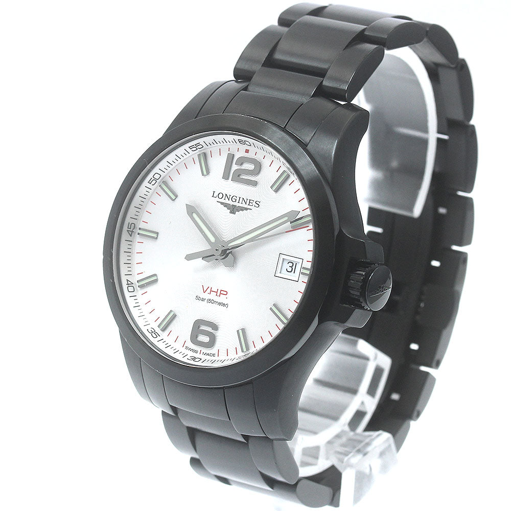 LONGINES Conquest VHP L3.716.2 Date white Dial Quartz Men's Watch_891184