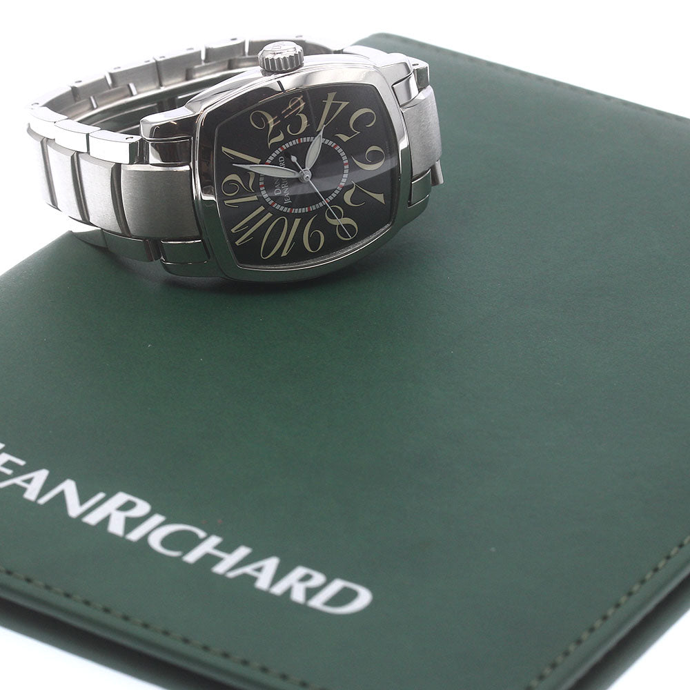 DANIEL JEANRICHARD TV screen 24006.01.5480.1 black Dial Automatic Men's_891197