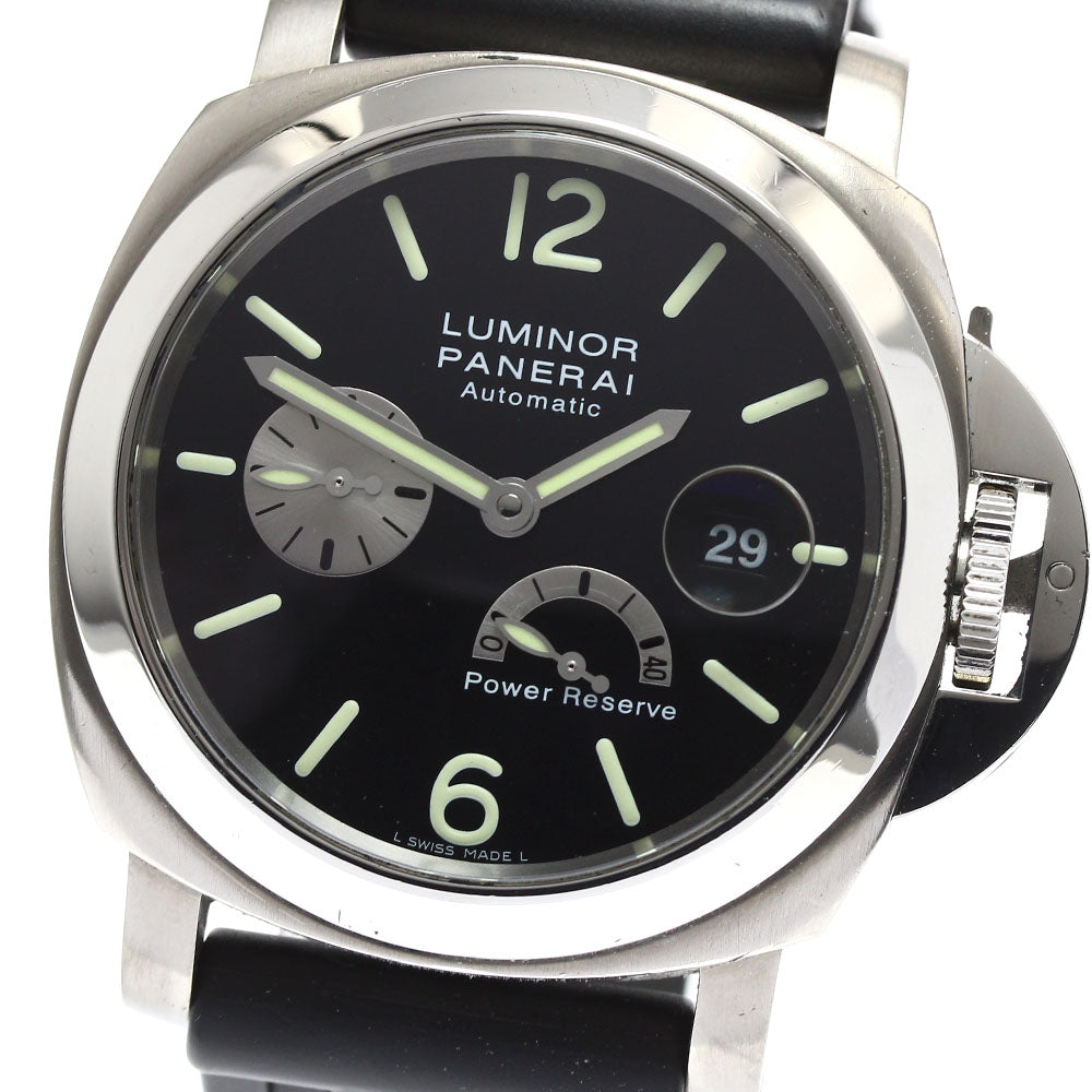 PANERAI Luminor PAM00171 Power reserve black Dial Automatic Men's Watch_891202