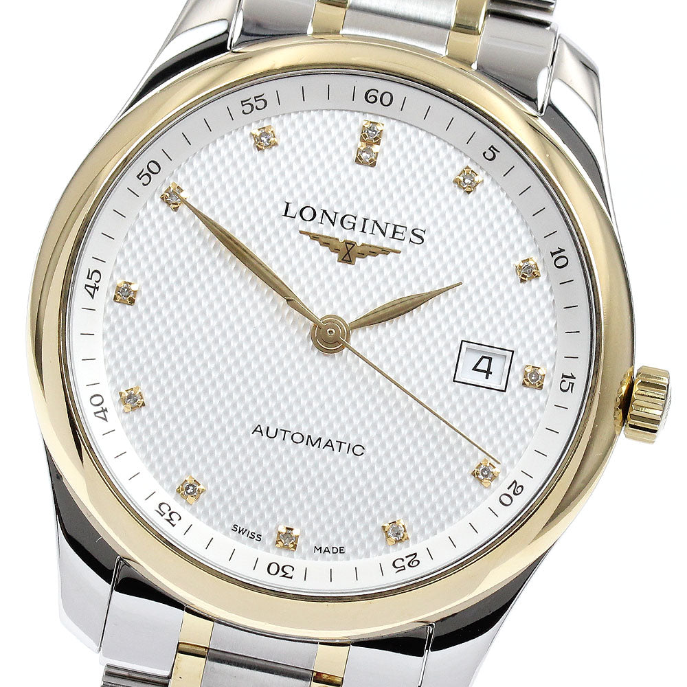 LONGINES Master collection L2.793.5 13P diamond Automatic Men's Watch_891234