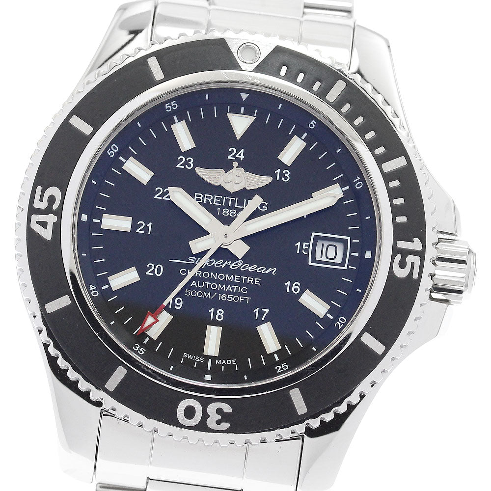 BREITLING Super Ocean II 42 A17365 Date black Dial Automatic Men's Watch_891242