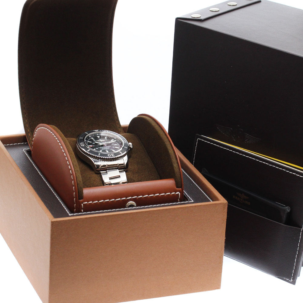 BREITLING Super Ocean II 42 A17365 Date black Dial Automatic Men's Watch_891242