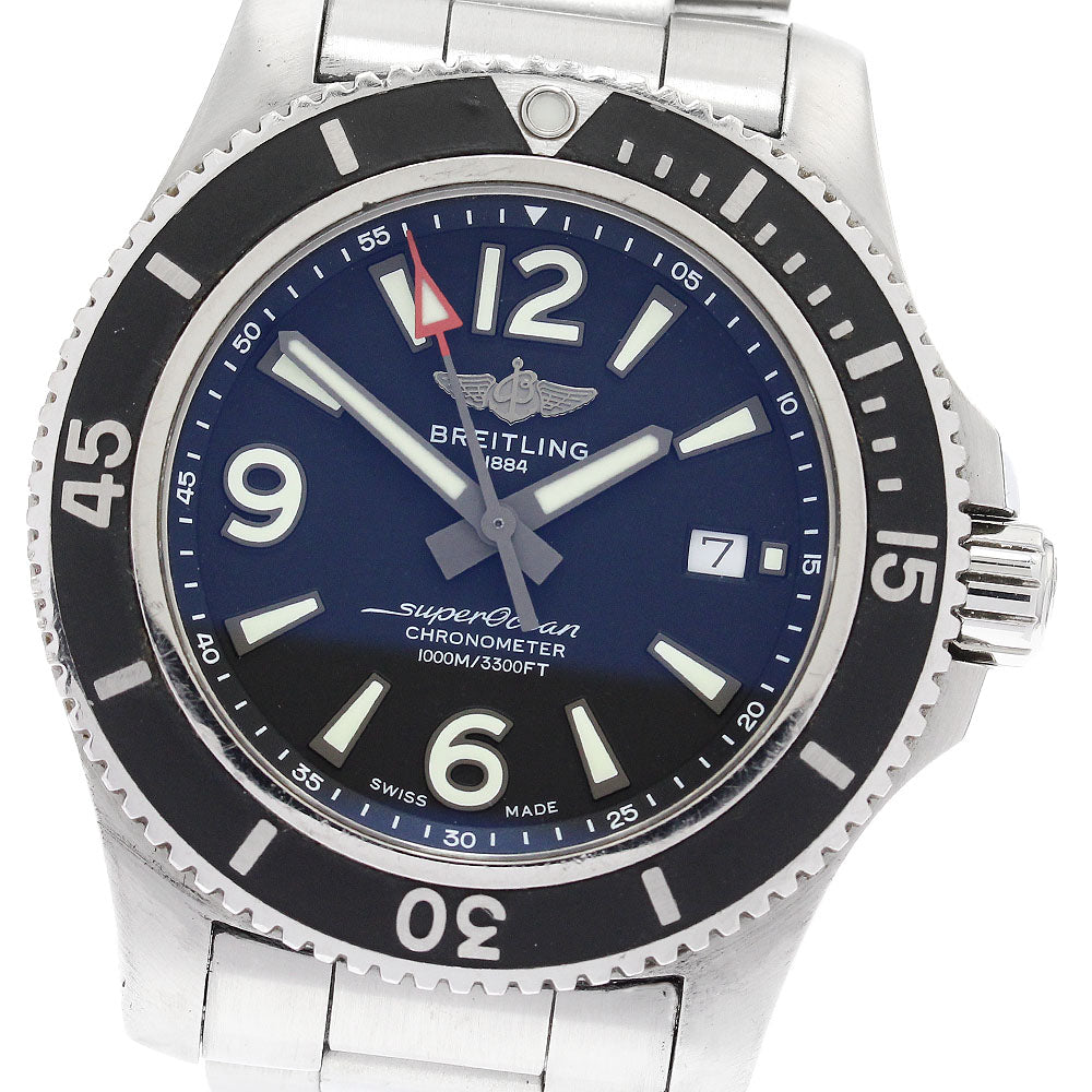BREITLING Super Ocean 44 A17367 Date black Dial Automatic Men's Watch_891246