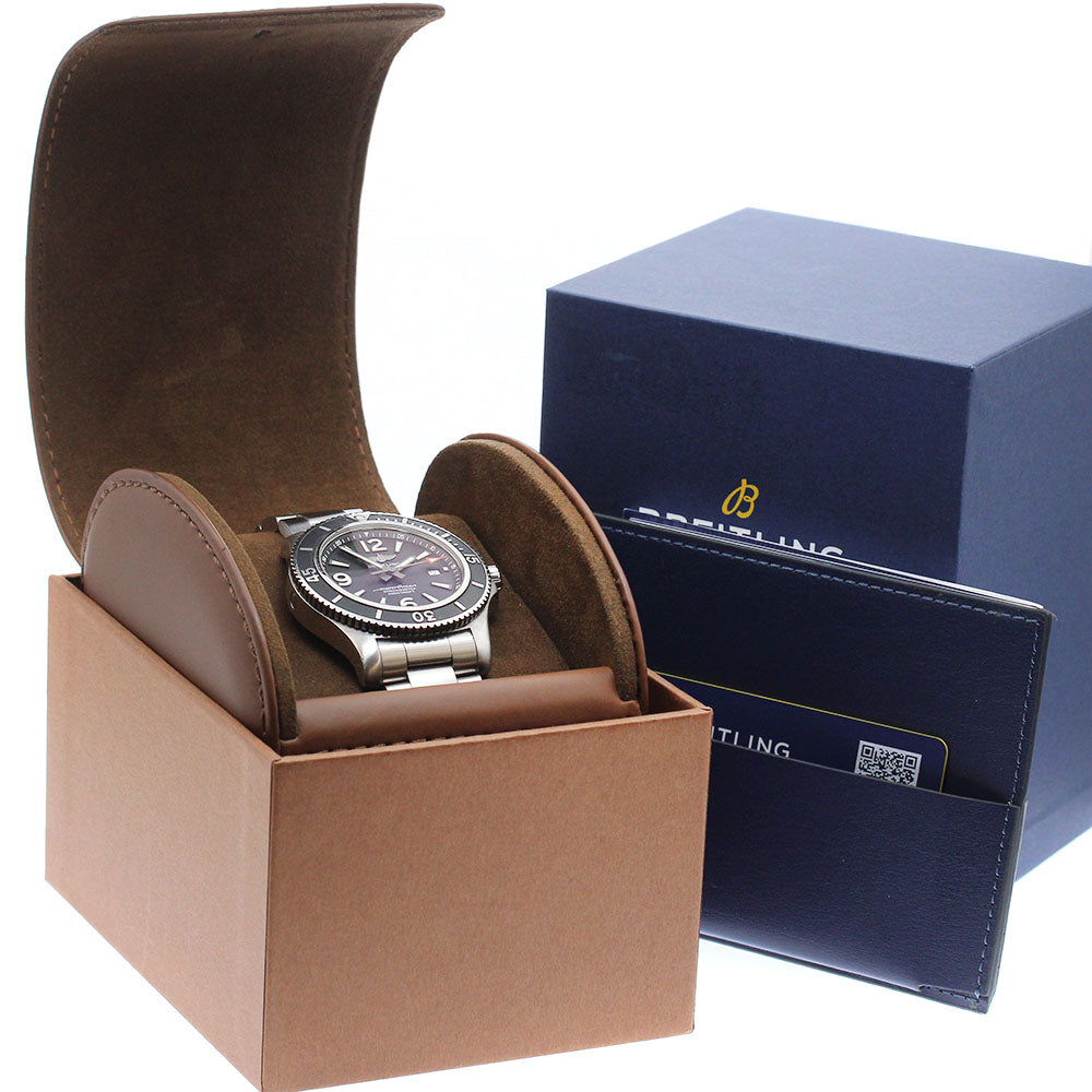 BREITLING Super Ocean 44 A17367 Date black Dial Automatic Men's Watch_891246