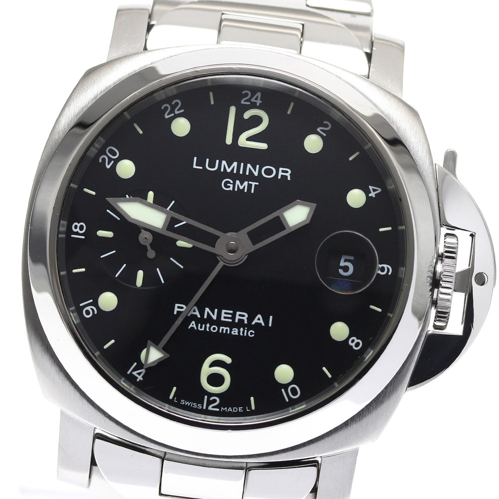 PANERAI Luminor PAM00160 GMT Small Second Automatic Men's Watch_891252