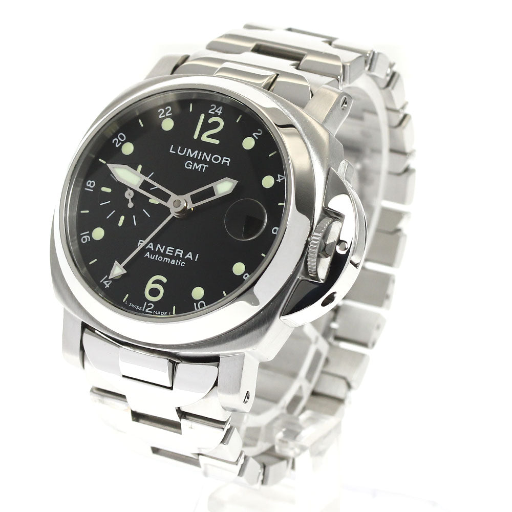 PANERAI Luminor PAM00160 GMT Small Second Automatic Men's Watch_891252