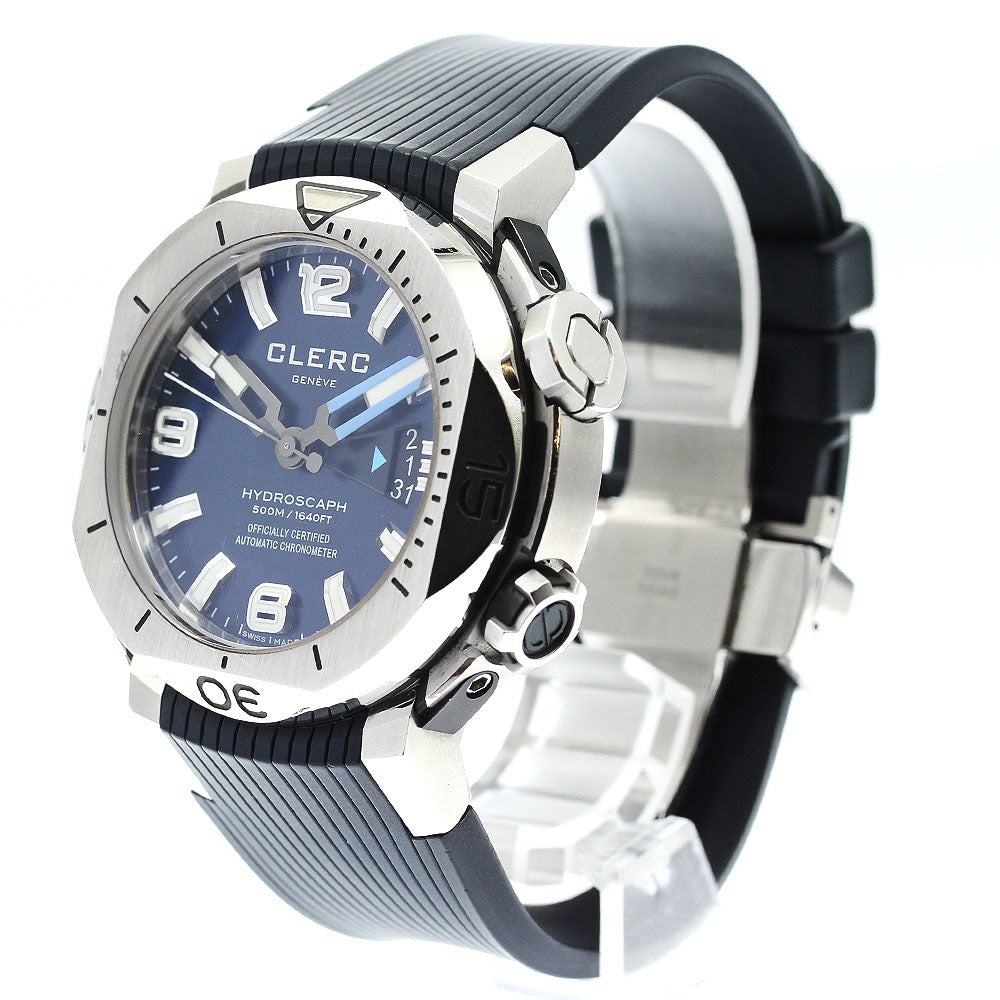 CLERC Hydroscaph H1-1.4.3 Date Navy Dial Automatic Men's Watch_891257