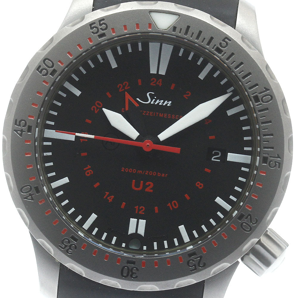 Sinn U2 1020 Date black Dial Automatic Men's Watch_891260