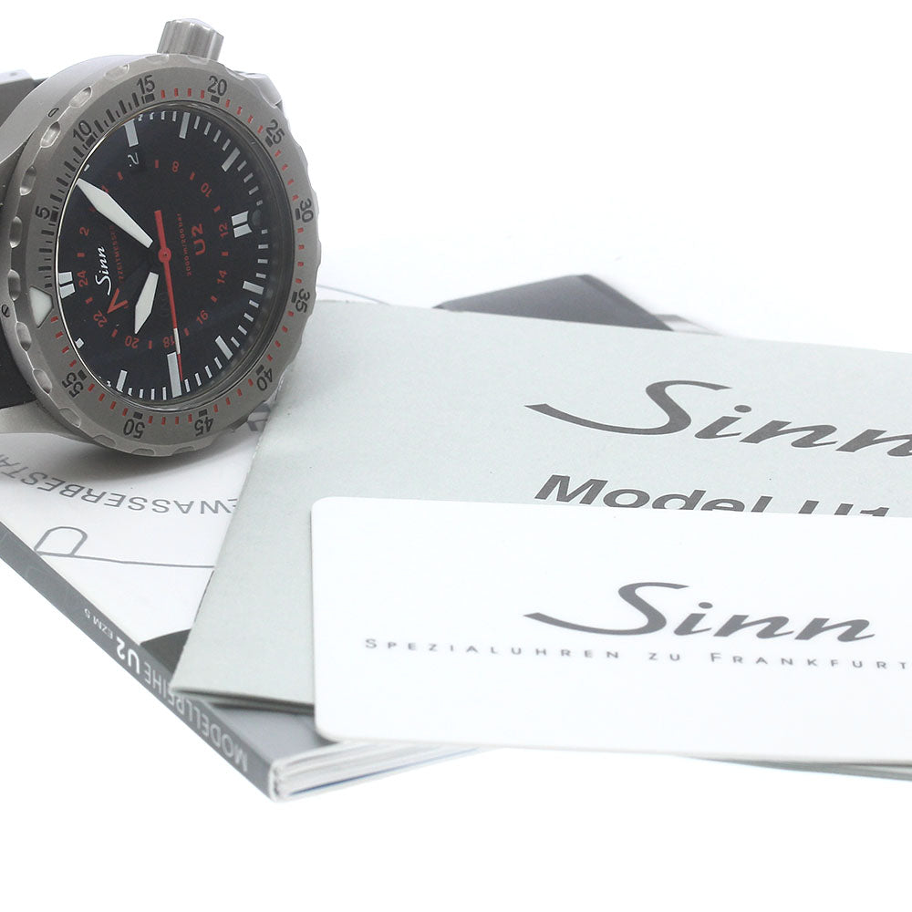 Sinn U2 1020 Date black Dial Automatic Men's Watch_891260
