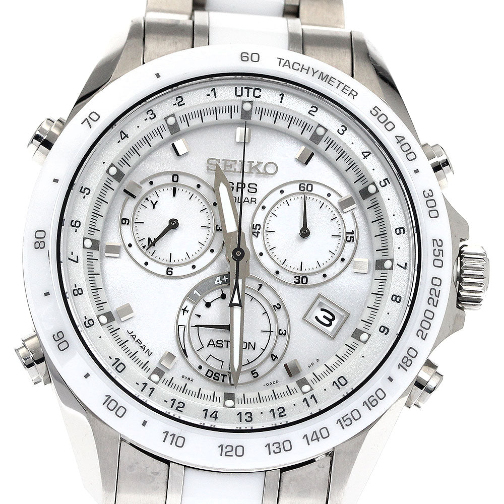 SEIKO Astron SBXB027/8X82-0AG0-1 Solar Powered Radio Men's Watch_891275