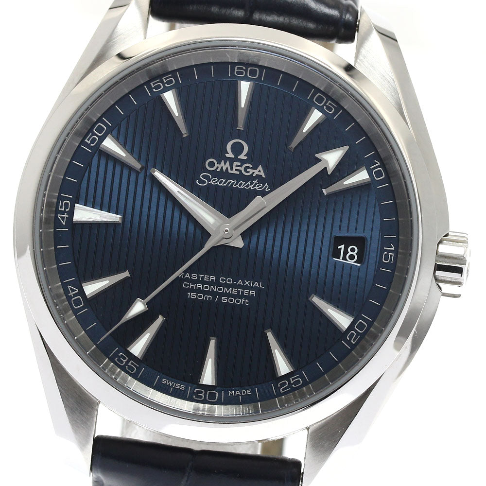 OMEGA Seamaster Aqua Terra 231.13.42.21.03.001 Master Co-Axial Chronometer Navy Dial Automatic Men's Watch_891285