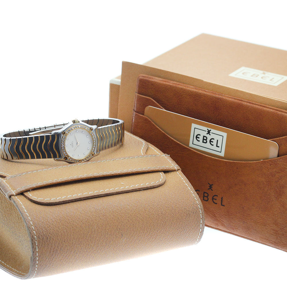 EBEL Sports classic 1057902 Diamond Bezel 12P Diamond Quartz Ladies Watch_891302