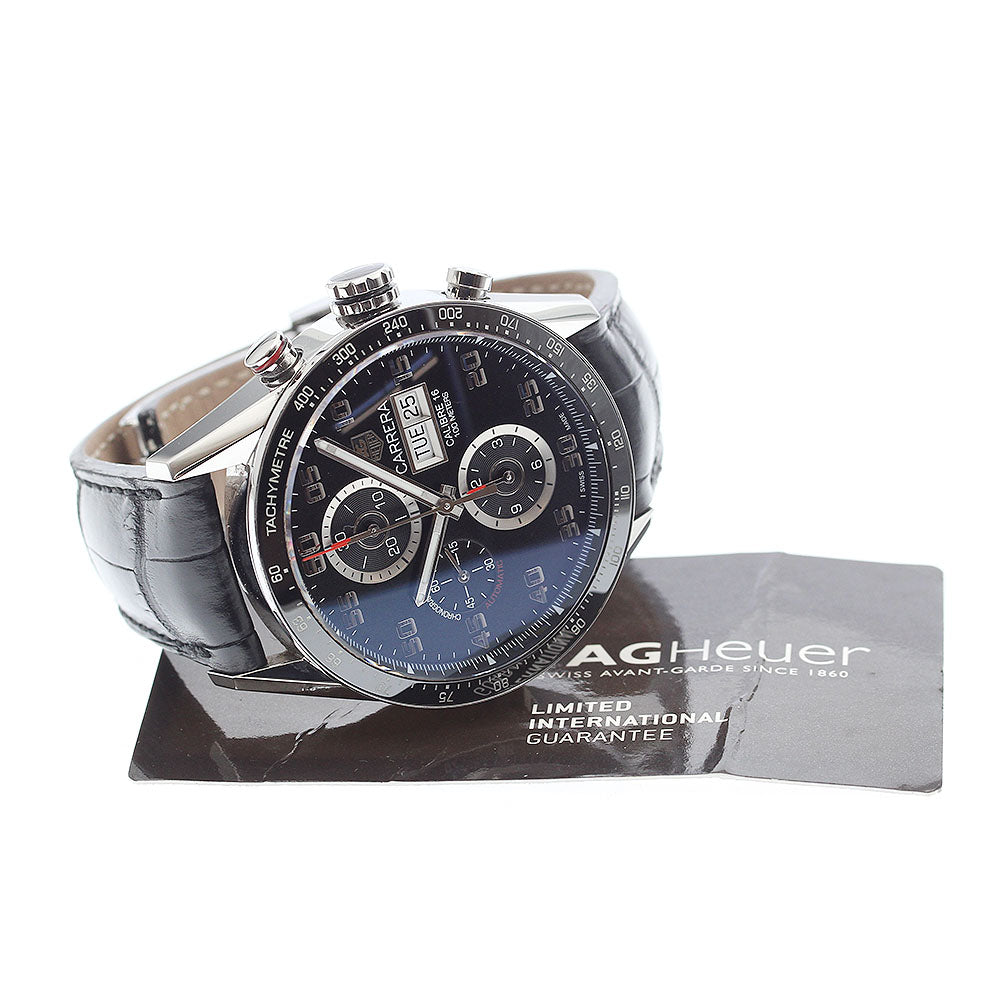TAG HEUER Carrera Caliber 16 CV2A1R.BA0799 Chronograph black Dial Automatic Men's Watch_891304