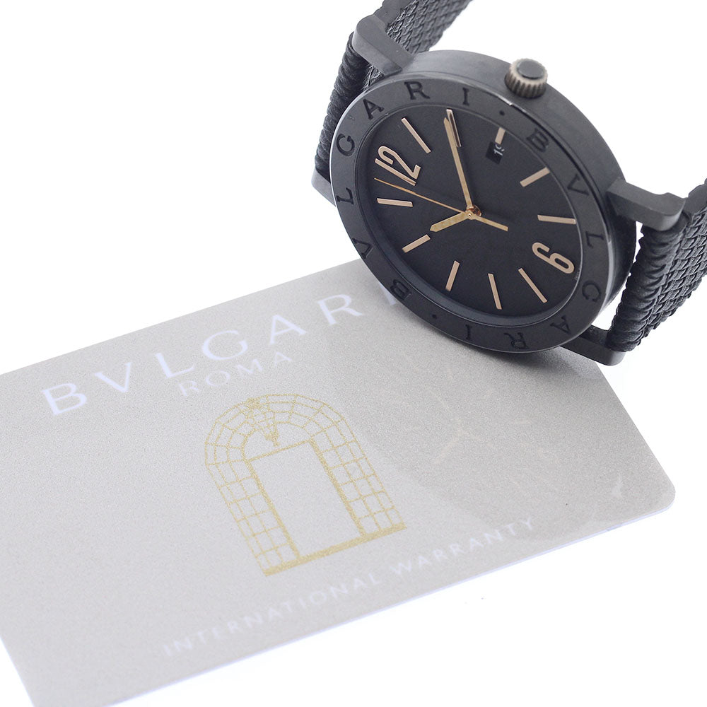 BVLGARI BVLGARIBVLGARI BB41S black Dial Automatic Men's Watch_891305
