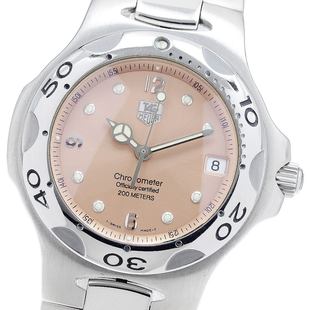 TAG HEUER Kylium WL5114 Chronometer Date Orange Dial Automatic Men's_891329