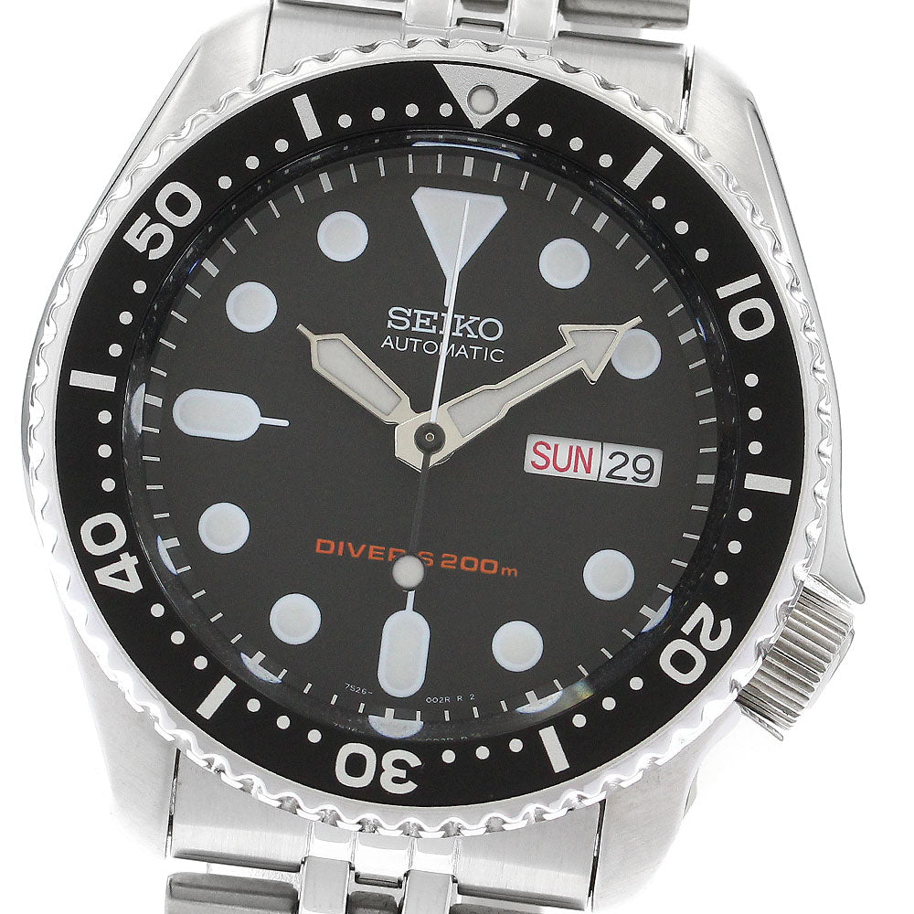 SEIKO SKX007K2/7S26-0020 Reimported model Divers 200M Automatic Men's_891333