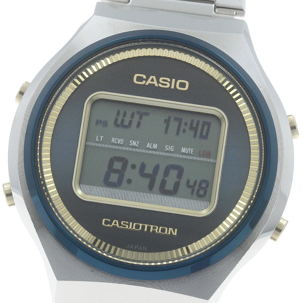 CASIO Casiotron TRN-50SS-2AJR Bluetooth Solar Powered Radio Men's Watch_891339