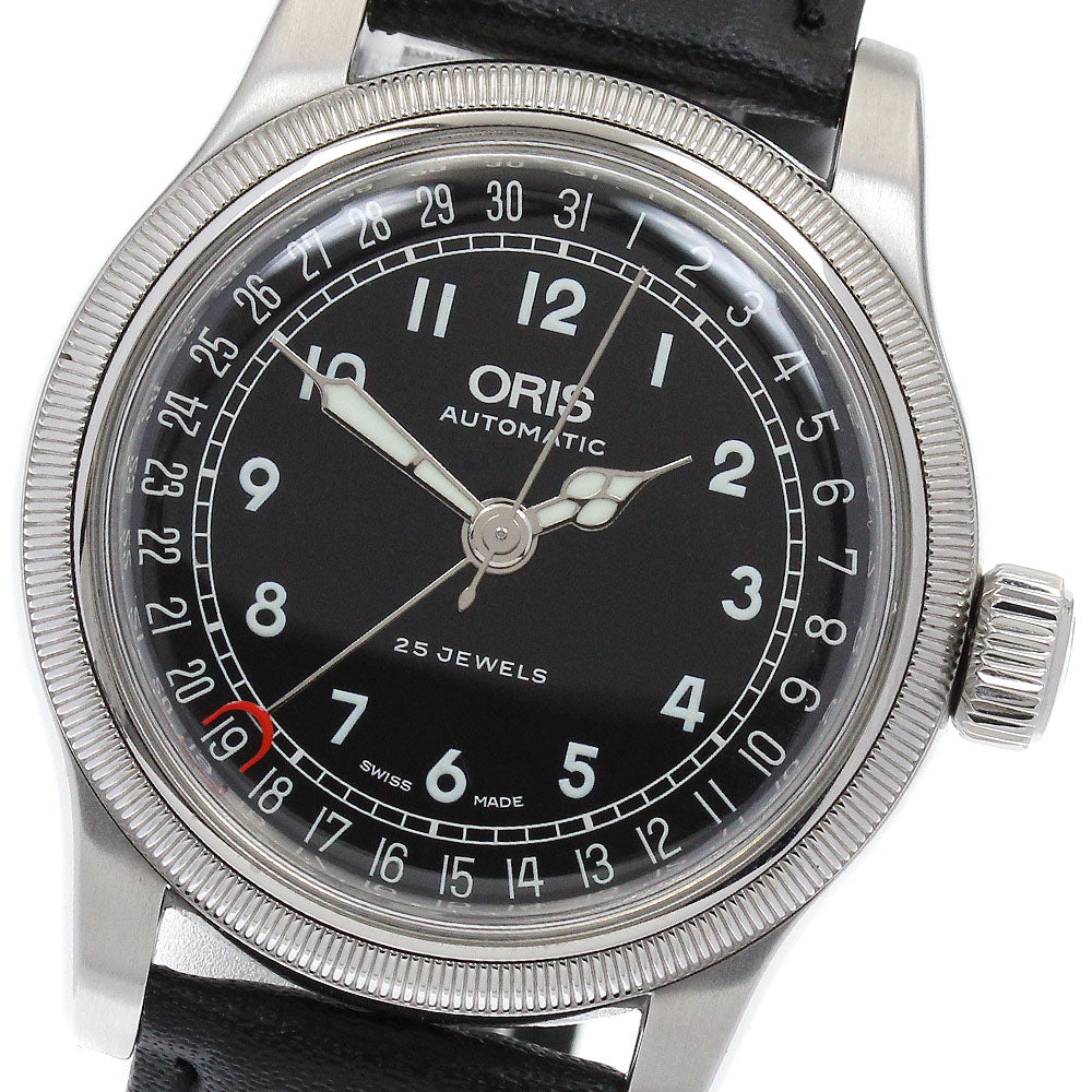 ORIS Pointer date 7551 black Dial Automatic Men's Watch_891341