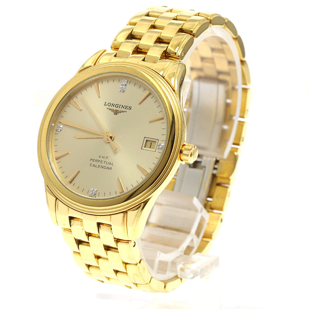 LONGINES VHP Perpetual calendar L4.722.4 5P diamond Quartz Men's_891343