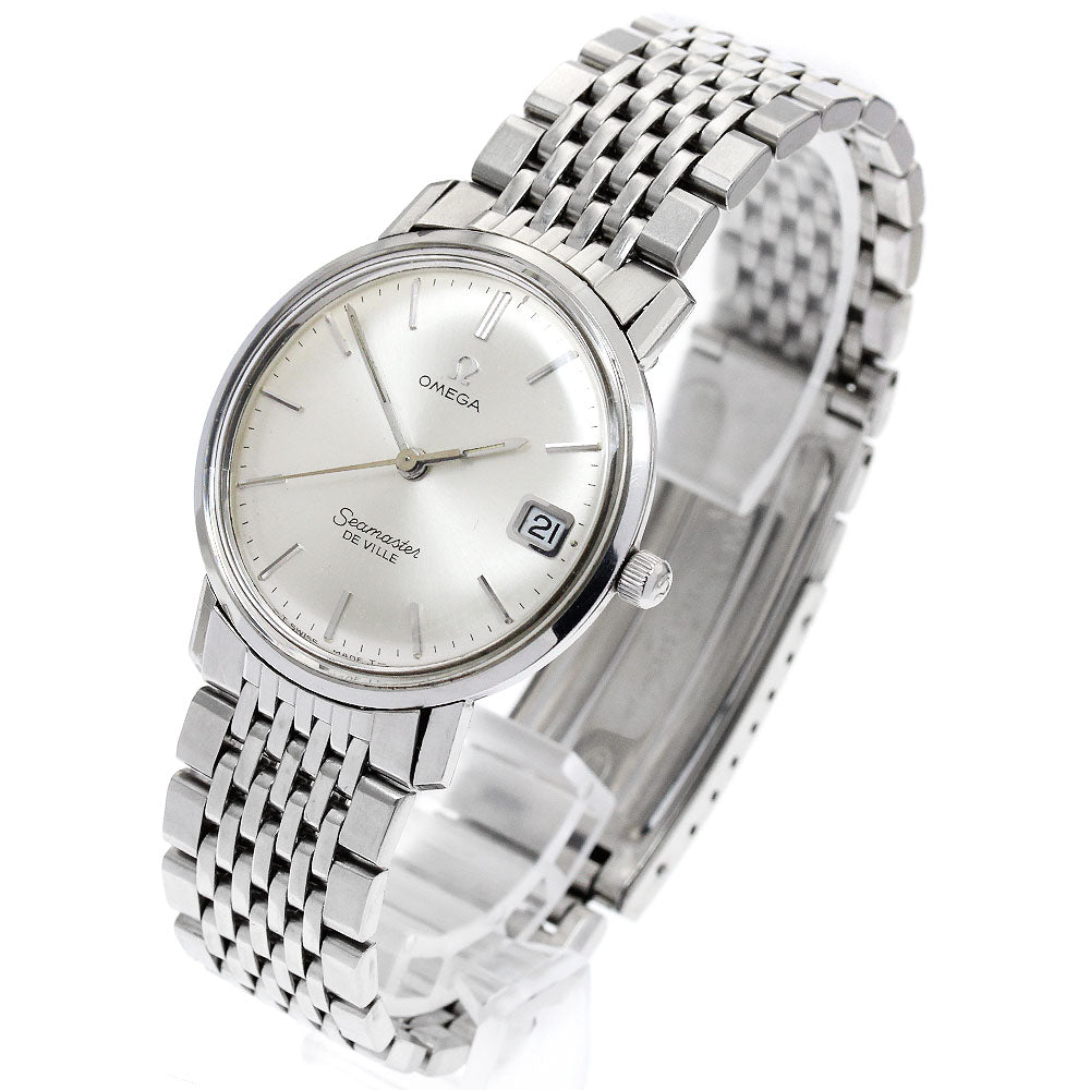 OMEGA SeamasterDe Ville Date Silver Dial Hand Winding Men's Watch_891344