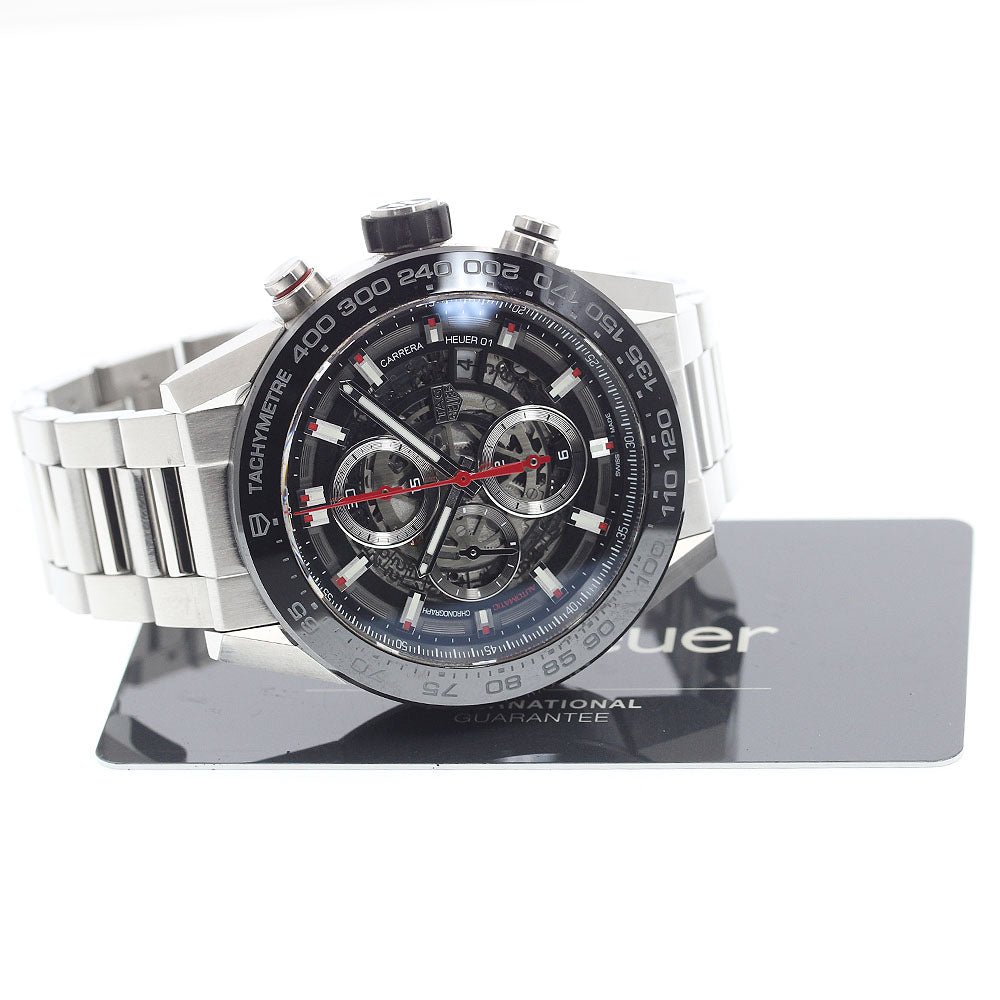 TAG HEUER Carrera CAR2A1W-0 Chronograph skeleton Dial Automatic Men's_891346