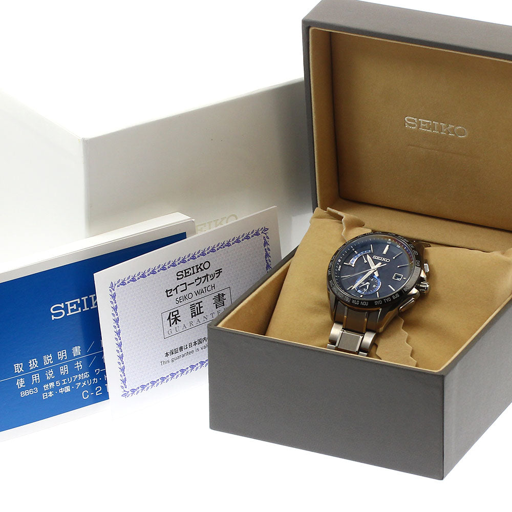 SEIKO Brights SAGA235/8B63-0AB0 Solar Powered Radio Men's Watch_891362