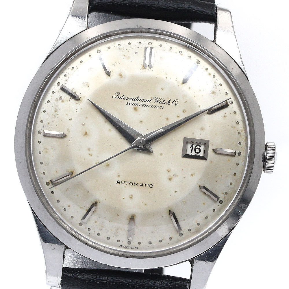 IWC SCHAFFHAUSEN Date Cal.8531 Silver Dial Automatic Men's Watch_891403