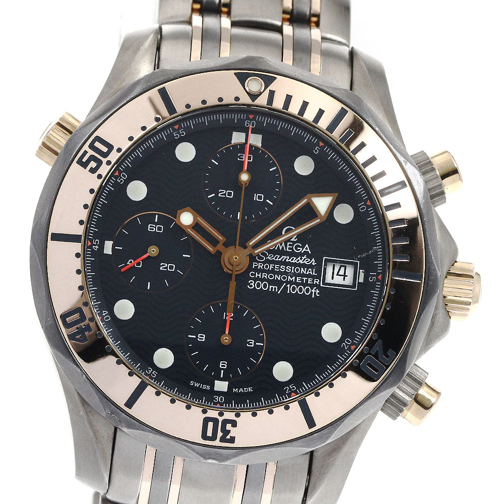 OMEGA Seamaster 300 Chronograph 2296.80 PG 2 tone Automatic Men's Watch_891406