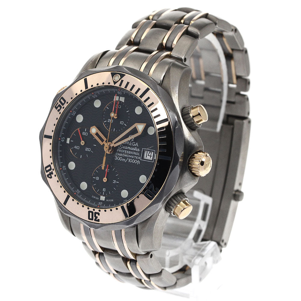 OMEGA Seamaster 300 Chronograph 2296.80 PG 2 tone Automatic Men's Watch_891406