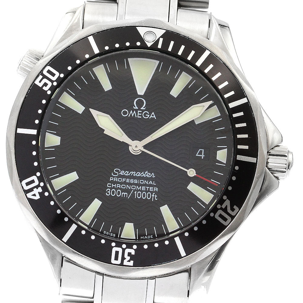 OMEGA Seamaster300 2254.50 Date black Dial Automatic Men's Watch_891441