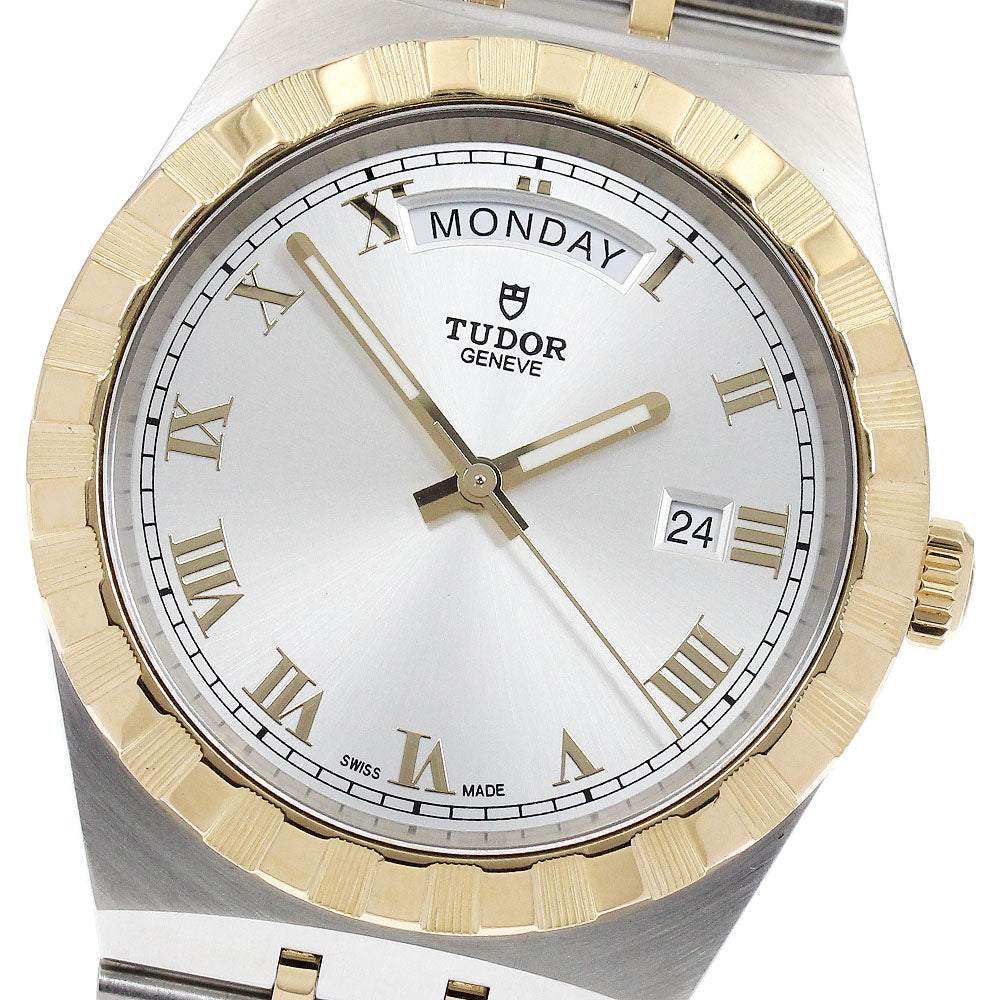 TUDOR Royal 28603 Day Date Silver Dial Automatic Men's Watch_891457