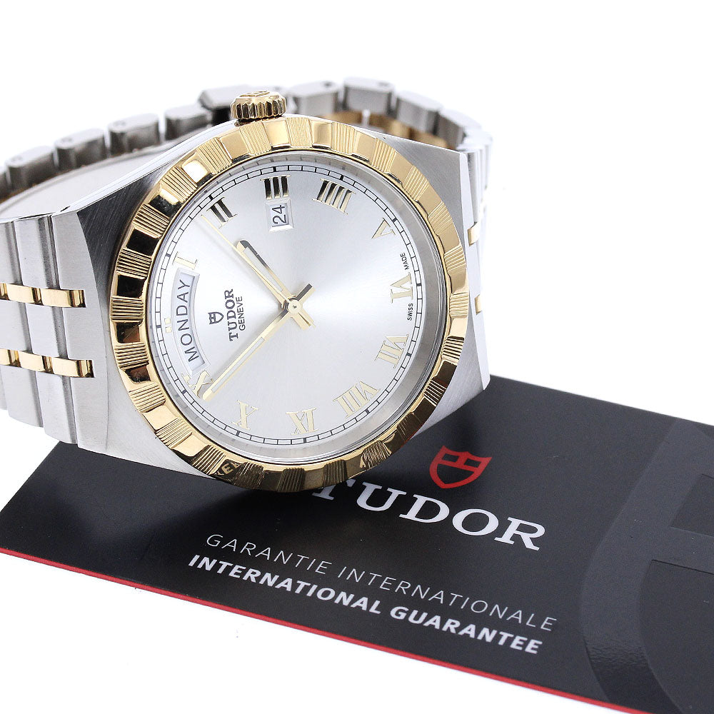 TUDOR Royal 28603 Day Date Silver Dial Automatic Men's Watch_891457