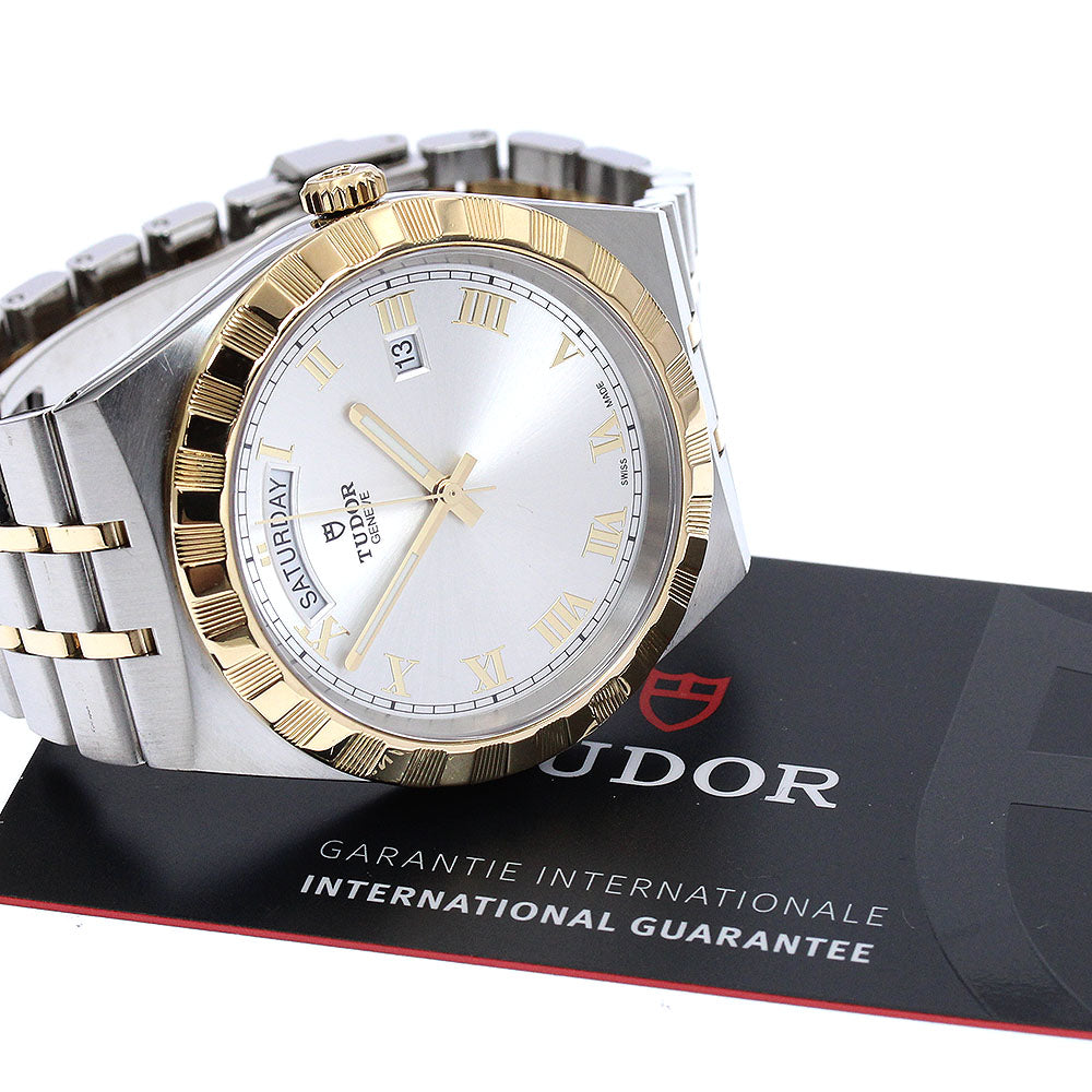 TUDOR Royal 28603 Day Date YG2 tone gold Dial Automatic Men's Watch_891458