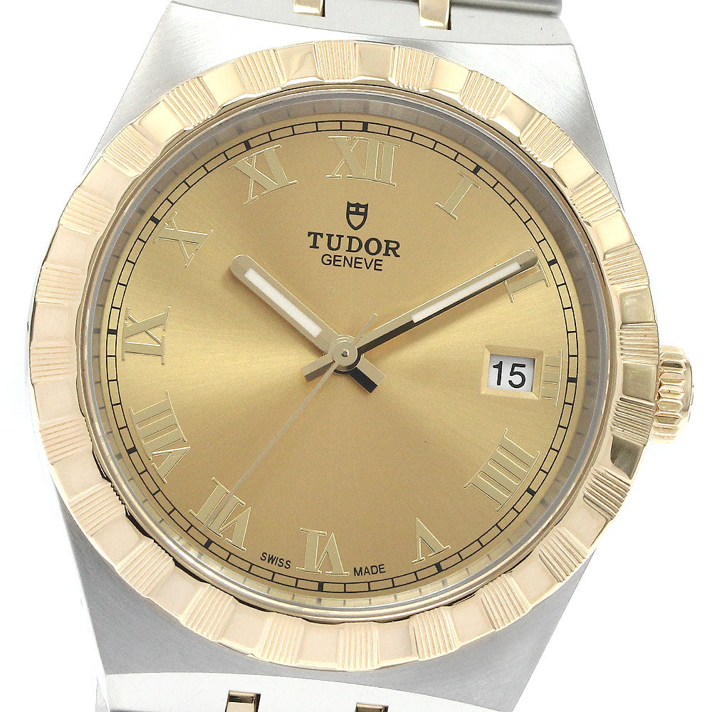 TUDOR Royal Date 28503 gold Dial Automatic Men's Watch_891459