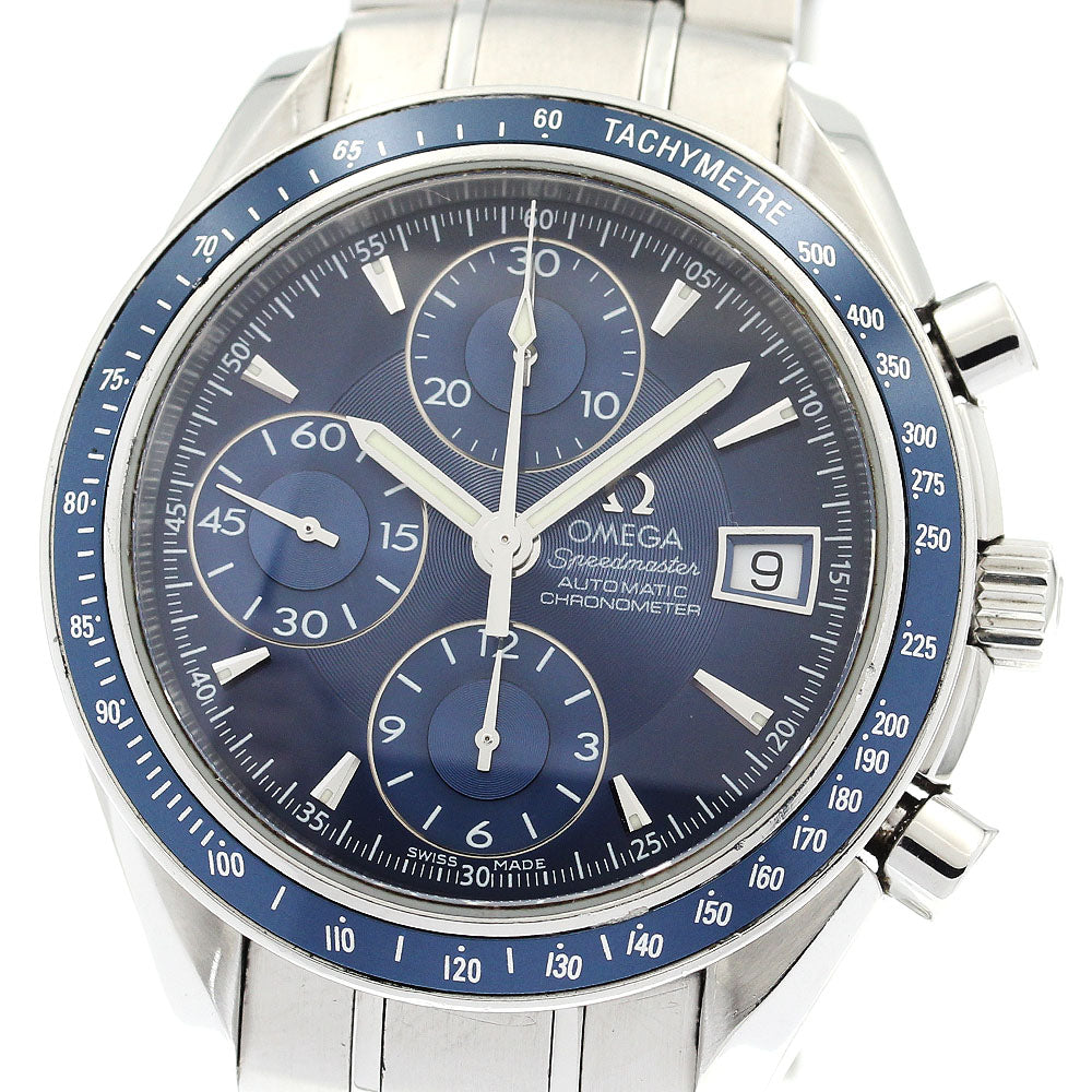 OMEGA Speedmaster 3222.80 Chronograph Navy Dial Automatic Men's Watch_891478