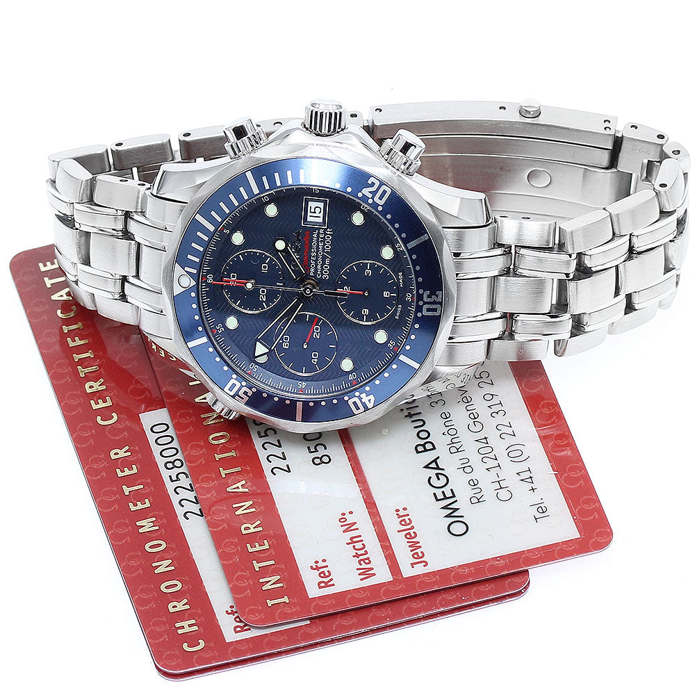 OMEGA Seamaster300 2225.80 Date Chronograph Automatic Men's Watch_891484