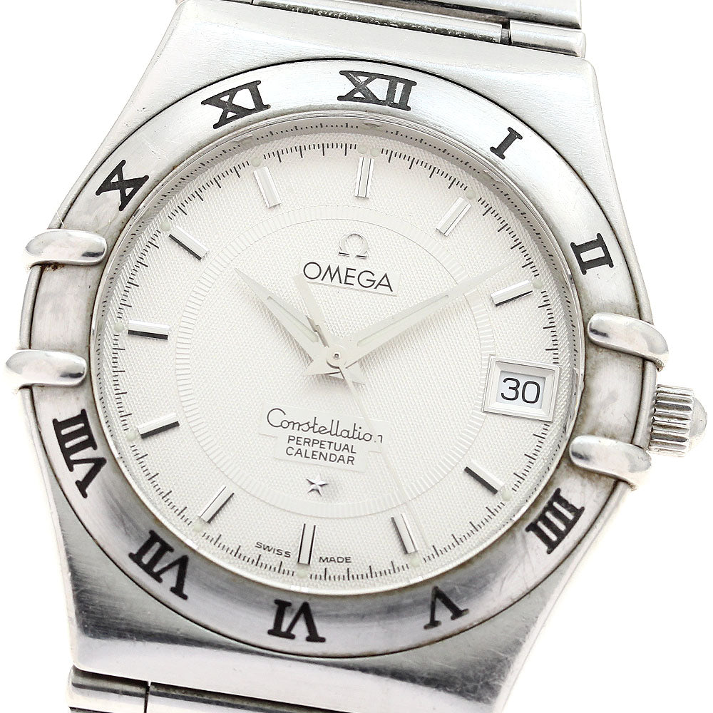 OMEGA Constellation 1552.30 Perpetual calendar Silver Dial Quartz Men's_891521