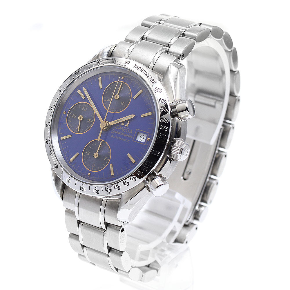 OMEGA Speedmaster 3511.81 Chronograph blue Dial Automatic Men's Watch_891531