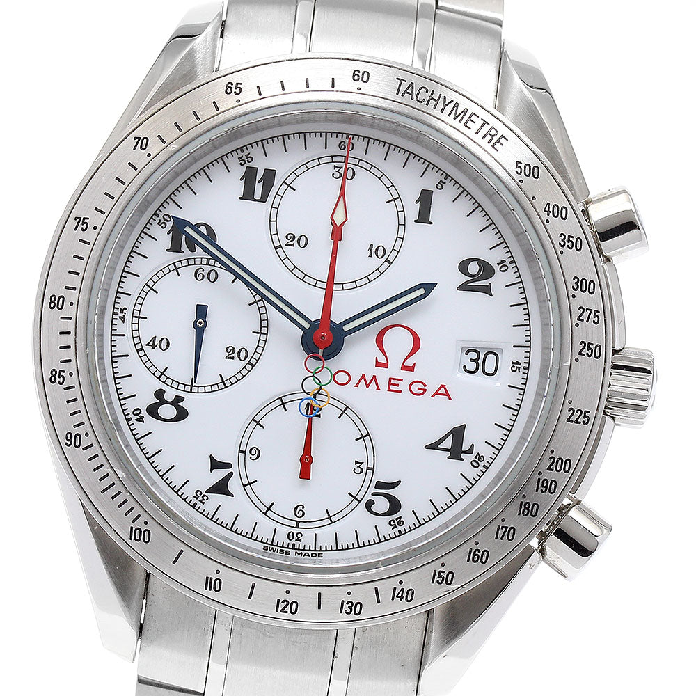 OMEGA Speedmaster Olympic Collection 3513.20 white Dial Automatic Men's_891533